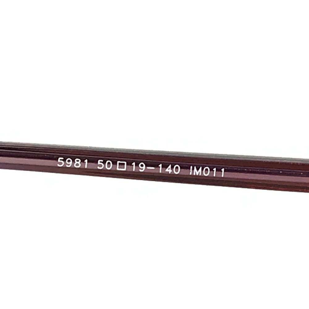 Morel IM011 5981 Eyeglasses Frames Purple Gold Rectangular Full Rim 50-19-140